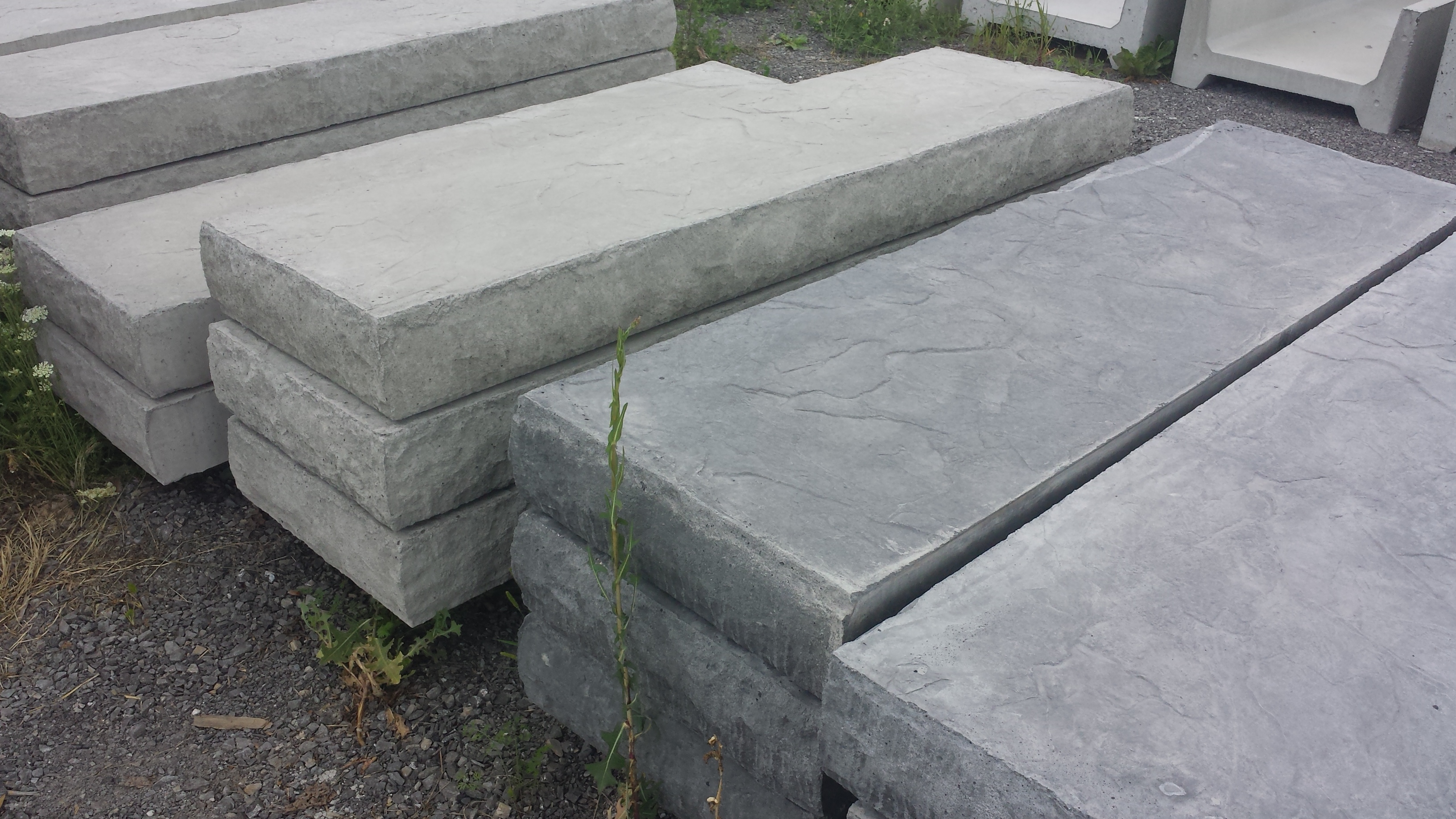 precast natural stone steps - Boyd Bros Concrete | Ottawa Precast