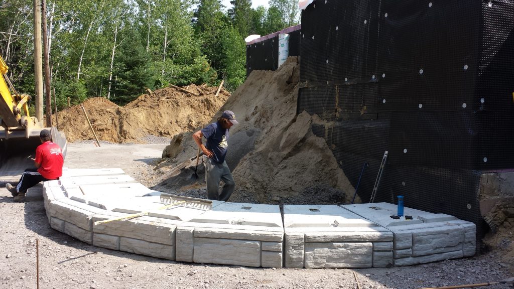 ReCon Retaining Walls Boyd Bros Concrete Ottawa Precast