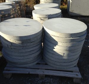 concrete pads