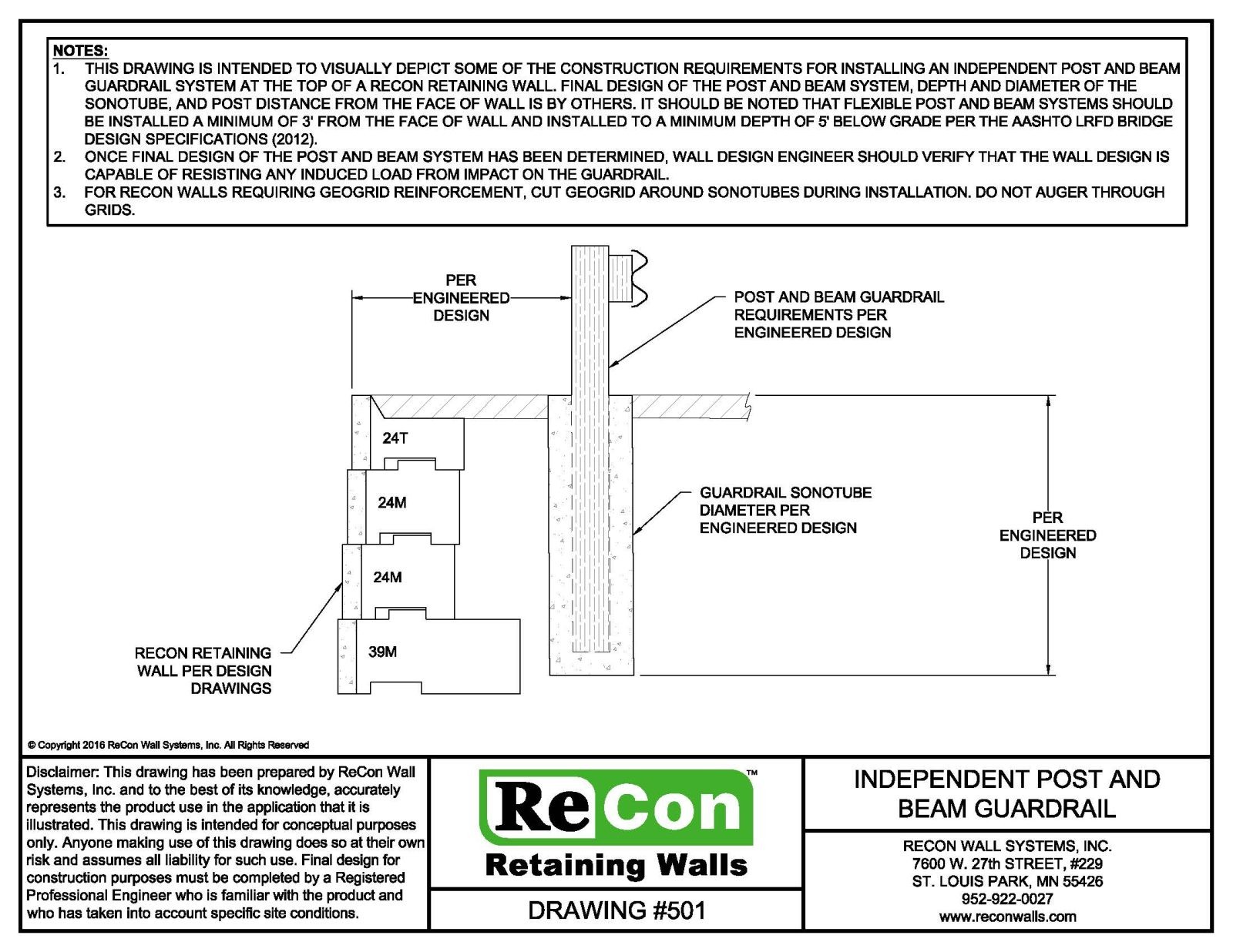Resources- ReCon Walls