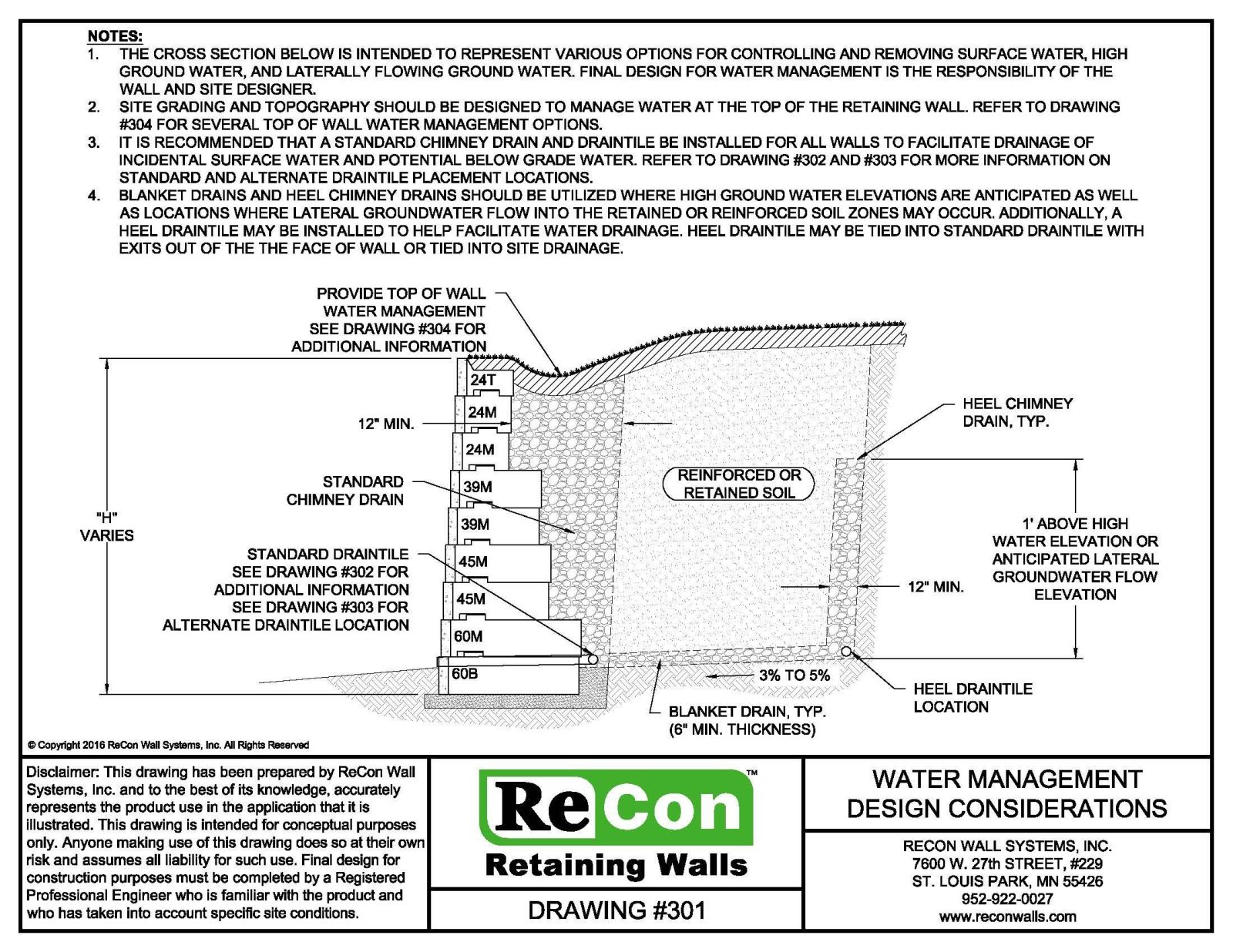 Resources- ReCon Walls